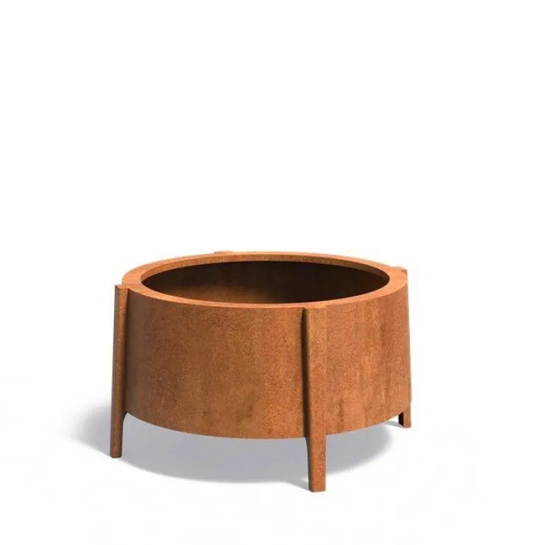 Adezz Botan krukker i rust med ben - 4 modeller