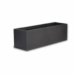 Aflange plantekummer i aluminium / Antrazit - Op til 300cm