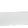 Aflang hvid plantepotte til vinduer - L.50x20x20cm