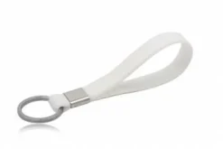 Billig nøglering/armbånd i gummi - 6 farver