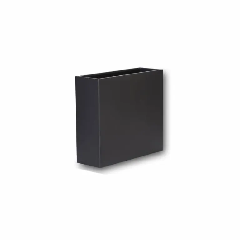 80cm høj plantekasse i aluminium / Antrazit - op til 300cm
