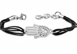 Fatimas Hånd - Hamsa Armbånd Til Kvinder 16cm