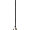 Høj smal pendel / køkkenlampe i aluminium