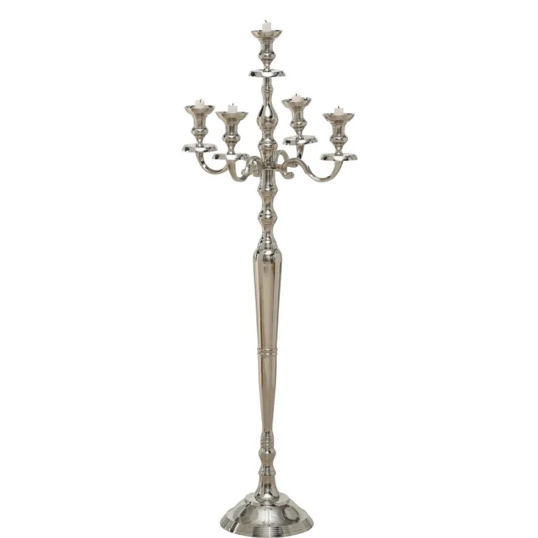 Høj victoria kandelaber gulvlysestage - 5 armet - 124cm