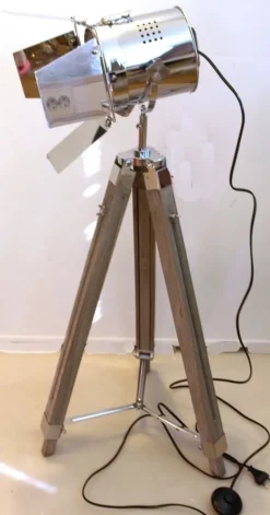 Industri look Gulvlampe 3 ben - Tripod