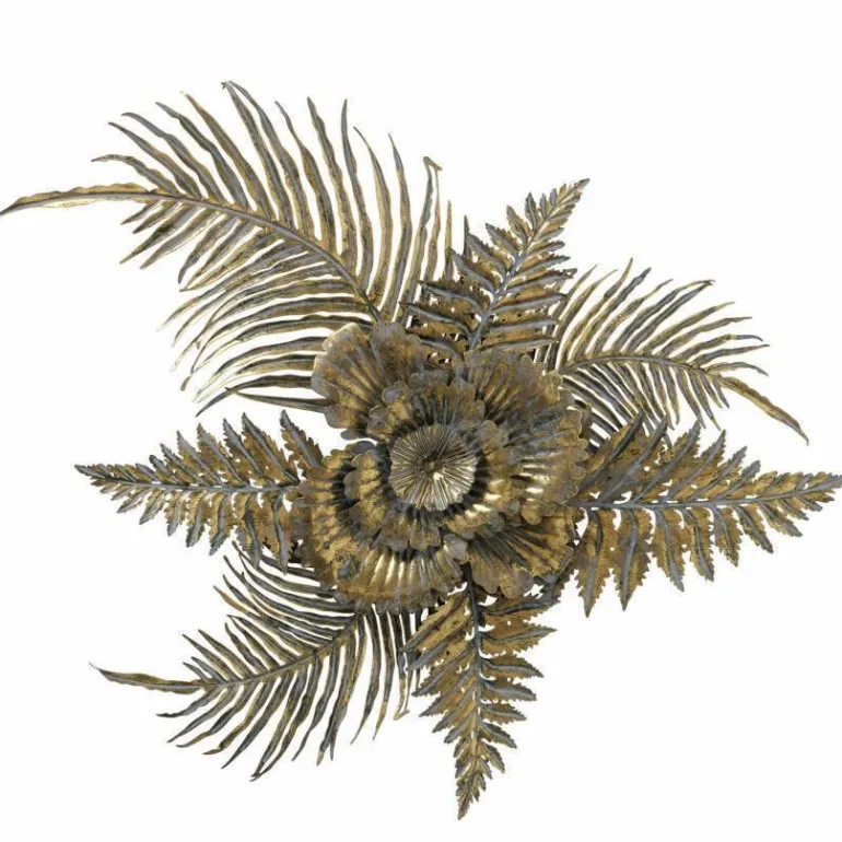 Iron Flower Gold Vægdekoration