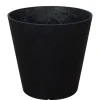 Konisk rund Krukke / Plantepotte i recycle gummi