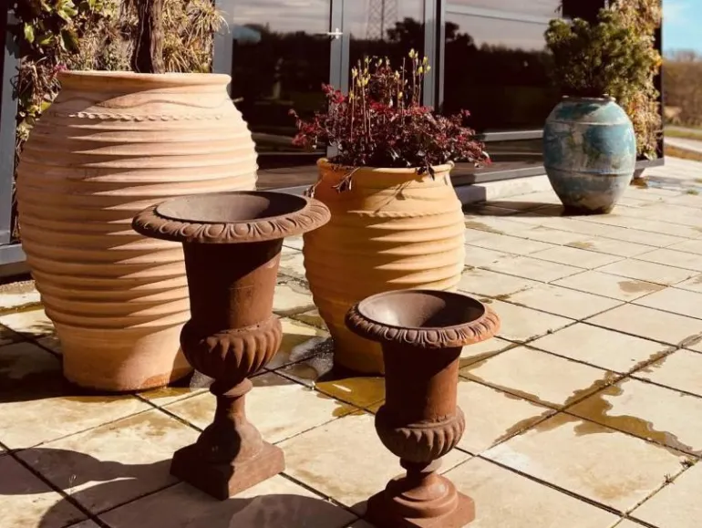 Korfu Krukke i Græsk Terracotta - 4 størrelser