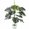 Kunstig Monstera plante med potte - 110cm - Pris for 2stk