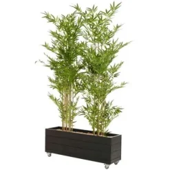 Kunstig palme med potte - 5 stammet - 165cm / Pris for 2stk