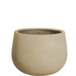 Lav indendørs sahara krukke i glasfiber - M/U Hjulsæt - 2 størrelser