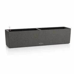 Lechuza blomsterkasse / altankasse Stone / selvvanding - 4 farver