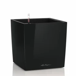 Lechuza Cube Premium med selvvanding - 30cm + 40cm + 50cm - 6 farver - M/U Hjul