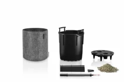 Lechuza Trendcover - Krukker med filt - selvvanding - Ø.23+Ø.32