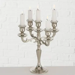 Lille 5 armet lysestage / bordlysestage 26cm / Varas