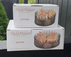 Lyskurve/Brødkurve i sort jern