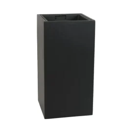 Matsort Krukke med planteindsats - H.60cm + H.80cm - m/u hjul