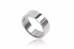 8mm Stålfingerring til Mænd