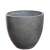 Nordic Style Krukke i Grå Fiberbeton - Sæt 3stk