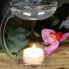 Oliebrænder i glas / Aromalysestage til olier