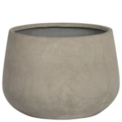 Sand / Beige plantepotte H.15xØ.22cm