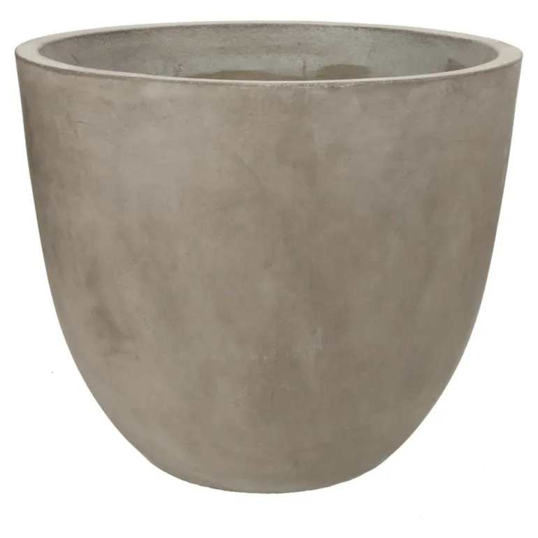 Store indendørs krukker i fiberbeton / Concrete look - Op til Ø.120cm