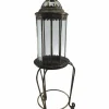 Stor gulvlanterne med ben/bord - 95cm