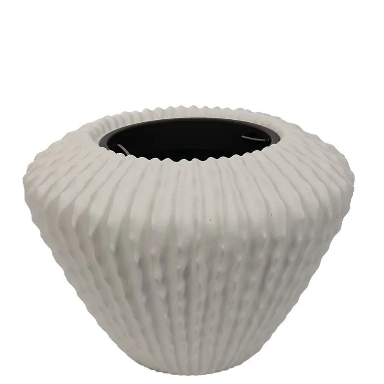 Stor indendørs konisk Cactus Pot - Krukke med indsats - Ø.66cm