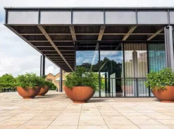 Stor skål/bowle i 4mm corten rust - Ø.80 + Ø.100 + Ø.120