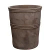 Terracotta Krukke H.53xØ.45 i Lys Choko