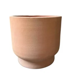 Terracotta Krukker på fod / sokkel - Ø.50cm + Ø.60cm