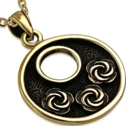 2-Tone Bronzevedhæng