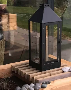Udendørs Sort Lanterne