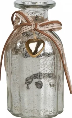Vase i fattigmands sølv